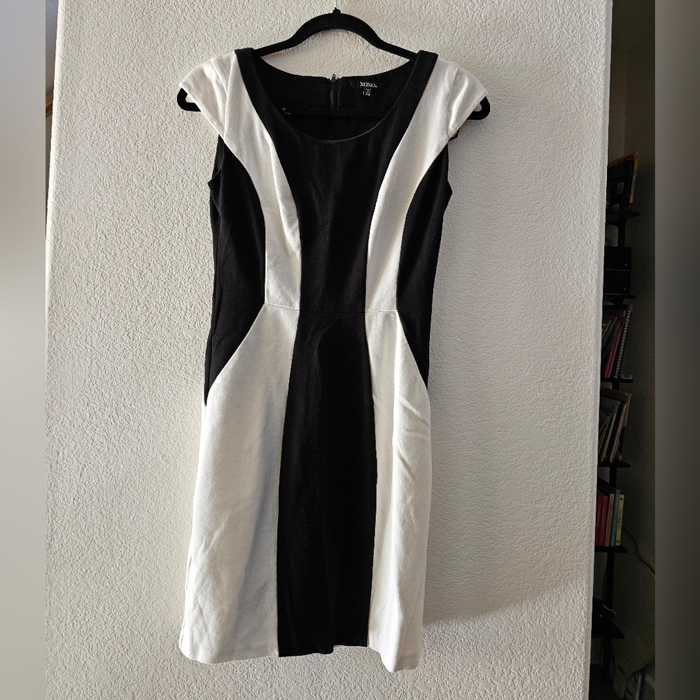 Black and White Women's Sophisticated Dress